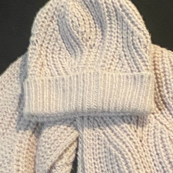 Cozy Soft Pink  Knit Hat & scarf set - Picture 5 of 7